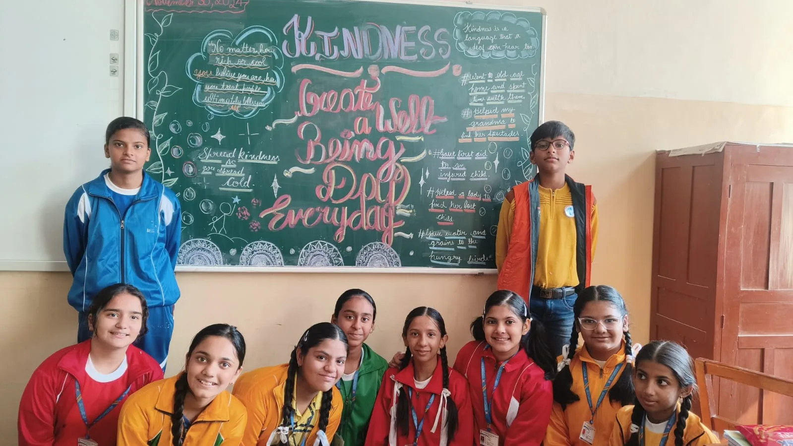 Students building emotional awareness and mindfulness tools