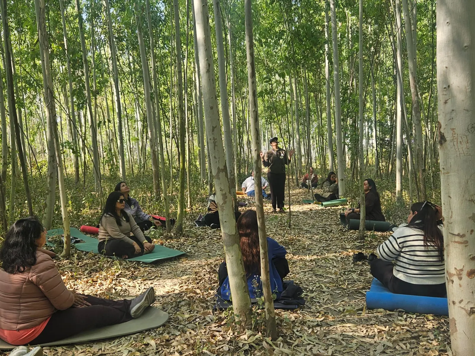 Restorative circle and guided reflection