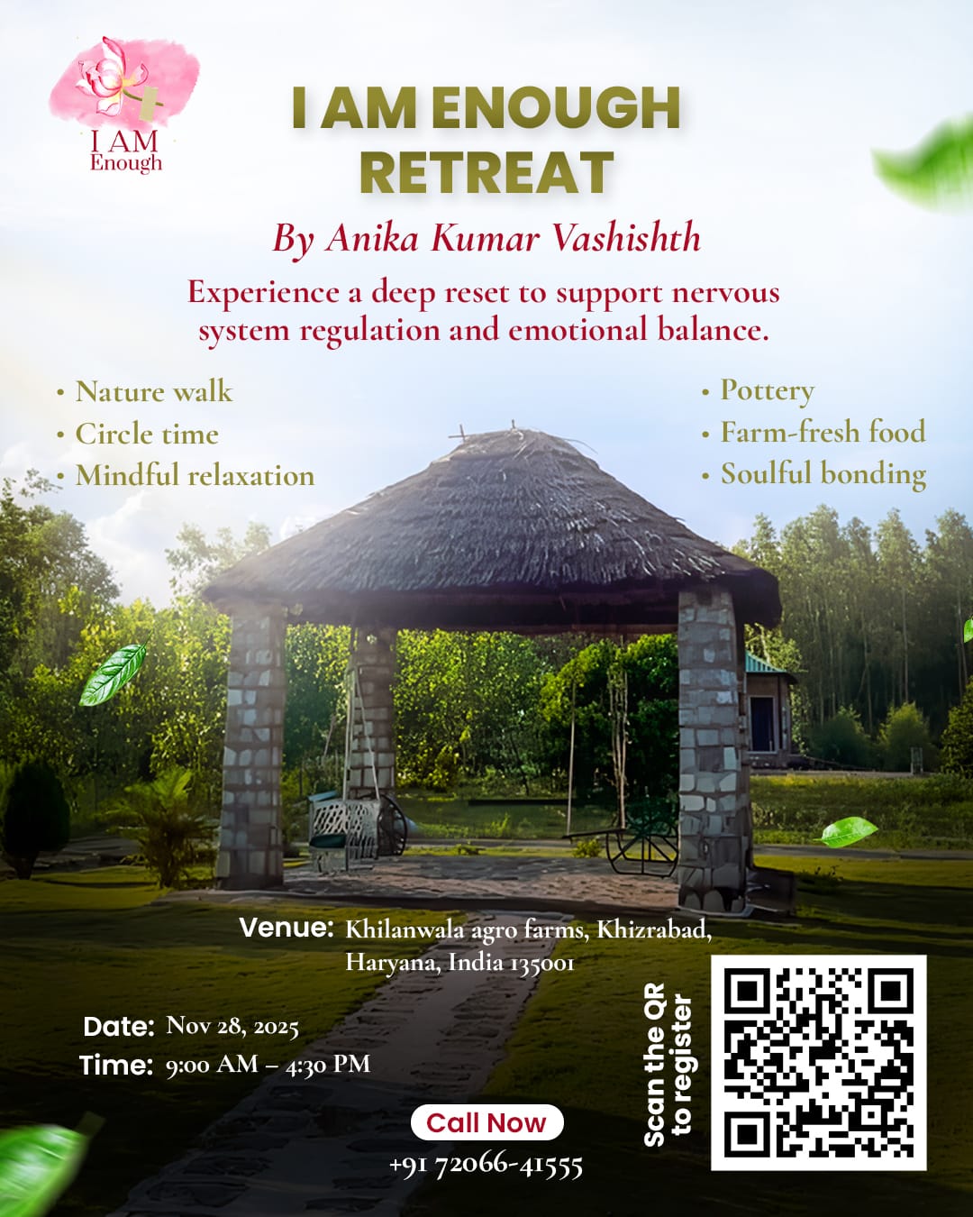 I Am Enough Retreat
